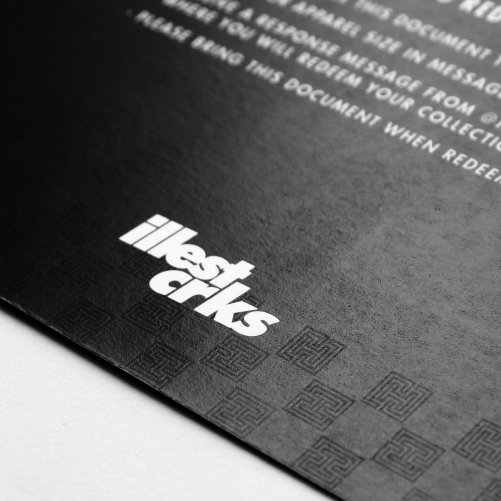 ILLEST CRKS Lineup: graphic tees, anorak, caps, and shorts 