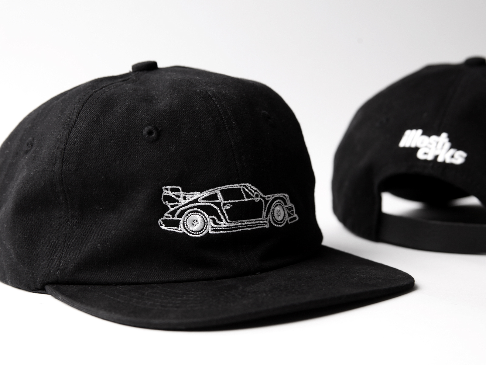 ILLEST CRKS Lineup: graphic tees, anorak, caps, and shorts 