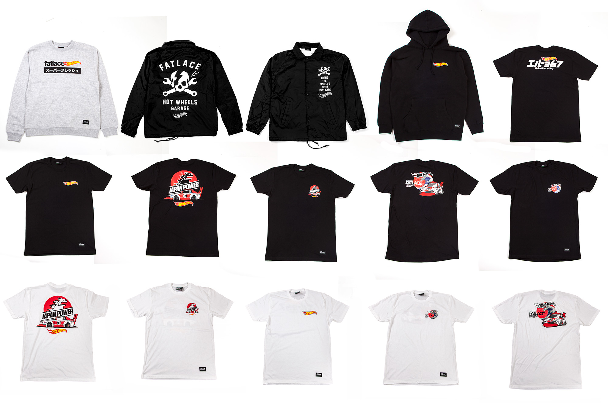 ILLEST x Hot Wheels apparel lineup
