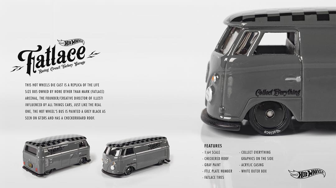 Hot Wheels Fatlace VW Bus