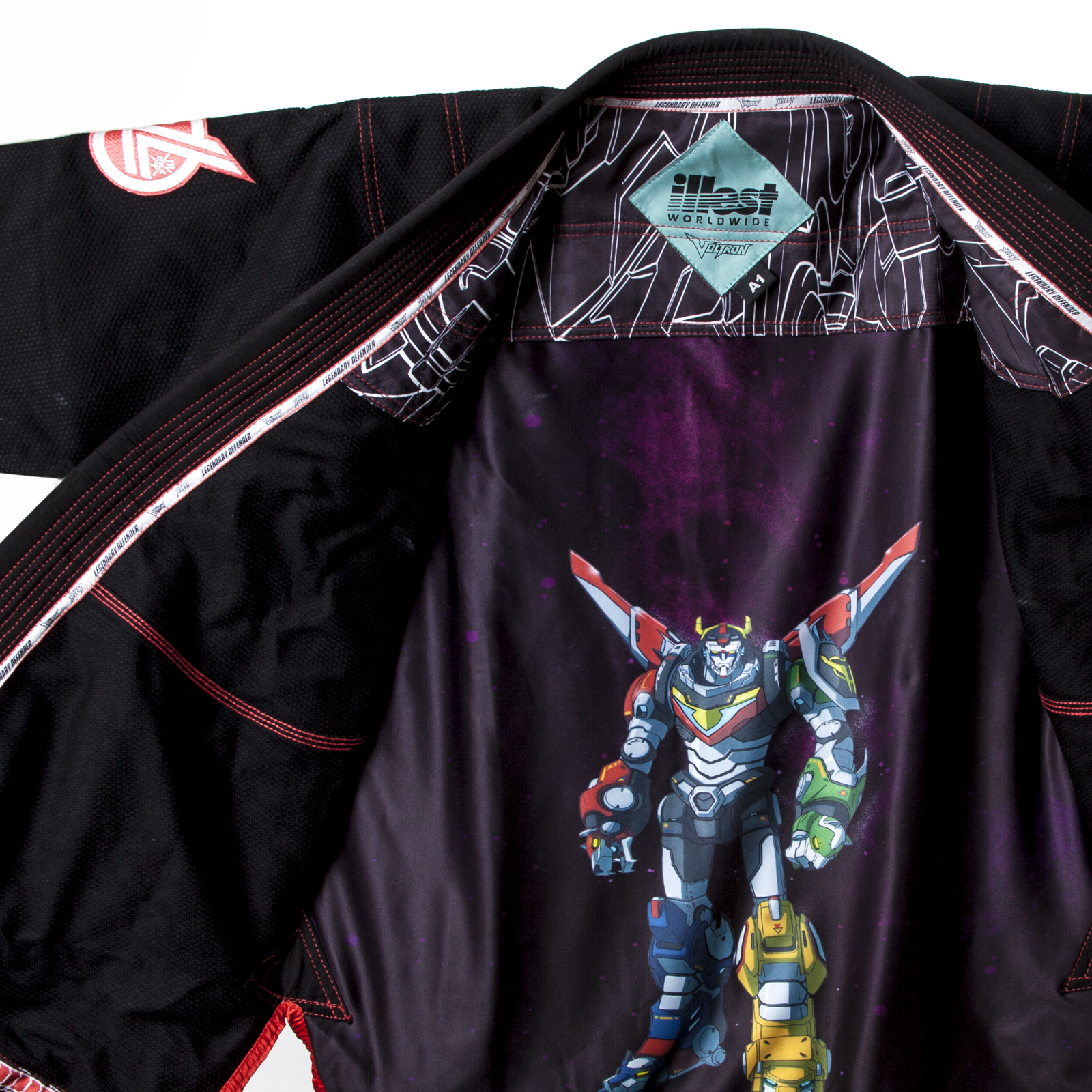 ILLEST Voltron Juijitsu Gi dye-sublimated graphic