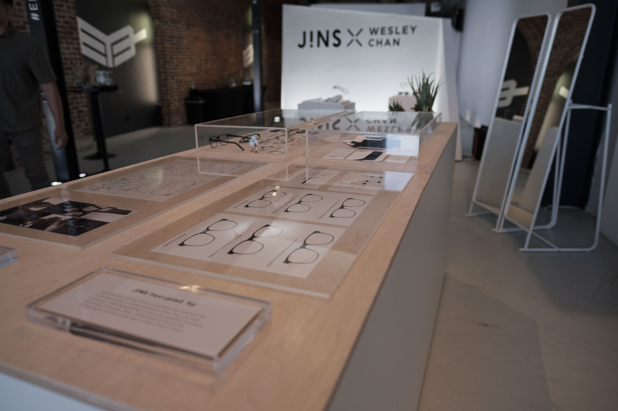 EYE Frame's process documentation showcased at party